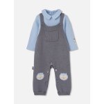 Ensemble b�b� gar�on avec hiboux gris