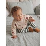 Ensemble b�b� gar�on pull et pantalon beige chin�