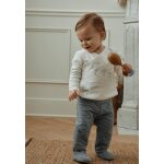 Ensemble b�b� gilet en velours et pantalon en coton matelass� r�verie bleu