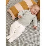 Ensemble bb pyjama + body + gilet coffret cadeau naissance vert sauge