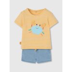 Ensemble b�b� t - shirt et pantalon en coton multicolore