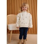 Ensemble b�b� sweat en polaire et legging ultra chaud ollie bleu