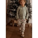 Ensemble bb sweat - shirt  capuche et pantalon en molleton abou vert