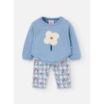 Ensemble pour bébé en tricot bleu Ensemble pour bébé en tricot bleu