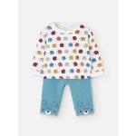 Ensemble bébé en tricot avec hérissons multicolore Ensemble bébé en tricot avec hérissons multicolore