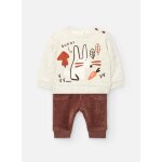 Ensemble bébé en tricot lapin beige Ensemble bébé en tricot lapin beige