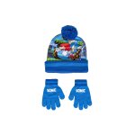 Ensemble bonnet + gants - sonic multicolor
