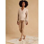 Ensemble cache coeur grossesse beige chin�