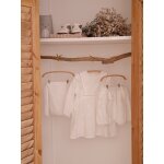 Ensemble cérémonie bébé : robe, bloomer et béguin blanc Ensemble cérémonie bébé : robe, bloomer et béguin blanc