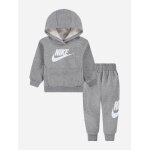 Ensemble deux pi�ces pour b�b� sweat � capuche et pantalon confortable dark grey
