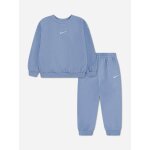 Ensemble deux pi�ces pour b�b� sweat � col rond et pantalon confortable bleu clair