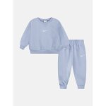 Ensemble deux pi�ces pour b�b� sweat � col rond et pantalon confortable bleu clair