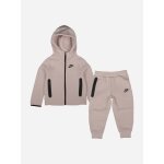 Ensemble deux pi�ces pour enfant sweat � capuche et pantalon confortable rose p�le