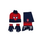 Ensemble �charpe spider - man de 3 pi�ces rouge