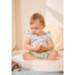 Ensemble enfant t - shirt et short en gaze de coton tiana ecru Ensemble enfant t - shirt et short en gaze de coton tiana ecru