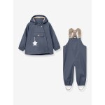 Ensemble enfant : veste de pluie & pantalon imperm�able matwainis bleu fonc�