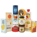 Ensemble d'picerie du quotidien blanc