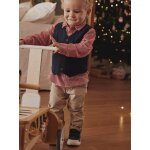 Ensemble de ftes 4 pices bb garon chemise + pantalon + gilet + noeud pap' rouge