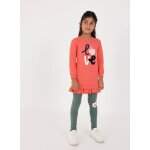 Ensemble fille maille imprim� love multicolore