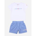 Ensemble gar�on 2 pi�ces blanc / bleu ciel