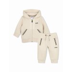 Ensemble gar�on 2 pi�ces blanc cass�