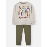 Ensemble gar�on coton leurres de p�che beige