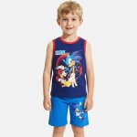 Ensemble gar�on d�bardeur et short sonic marine
