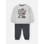 Ensemble gar�on en polaire de ski beige