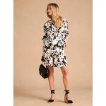 Ensemble grossesse chemise + short imprim envie de fraise anthracite