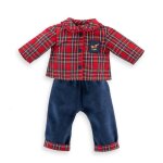 Ensemble homewear 2 pices corolle en ftes pour poupe ma corolle multicolore
