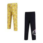 Ensemble leggings coton peppa pig jaune vif / bleu marine Ensemble leggings coton peppa pig jaune vif / bleu marine