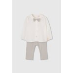 Ensemble en lin pour b�b� beige