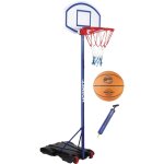 Ensemble panier de basket hornet 205 ballon et pompe multicolore