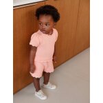 Ensemble pull + short en tricot b�b� rose