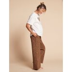 Ensemble pyjama 2 pièces léopard grossesse et allaitement taupe Ensemble pyjama 2 pièces léopard grossesse et allaitement taupe