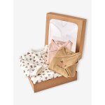 Ensemble pyjama bébé + 2 bodies coffret cadeau naissance écru Ensemble pyjama bébé + 2 bodies coffret cadeau naissance écru