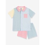 Ensemble pyjama short petit bateau blanc