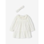 Ensemble robe bandeau �cru