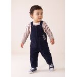 Ensemble salopette + haut b�b� gar�on indigo