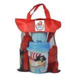 Ensemble seau pirate dans un sac multicolore