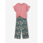 Ensemble t - shirt pantalon large fille blush