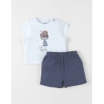 Ensemble t - shirt avec short coton blanc Ensemble t - shirt avec short coton blanc