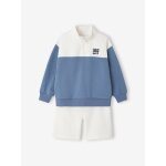 Ensemble short sweat gar�on bleu moyen
