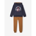 Ensemble sport gar�on � capuche ocre