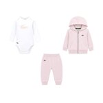 Ensemble de surv�tement b�b� en coton rose clair
