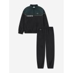 Ensemble surv�tement enfant avec veste zipp�e et pantalon � taille �lastiqu�e noir