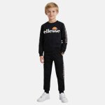 Ensemble sweat et pantalon de jogging gar�on imprim� col rond noir