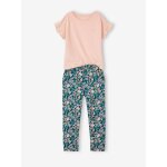 Ensemble tee - shirt + pantalon fille vert Ensemble tee - shirt + pantalon fille vert