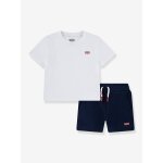 Ensemble tee - shirt + short batwing levi's blanc