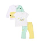 Ensemble en tricot trois pi�ces pour nouveau - n� blanc